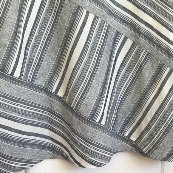 SOFT SURROUNDINGS Sonja Dress Midi Shift Blue White Women’s Size XL Size 18 1X - Picture 5 of 16